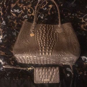 Classic Brahmin 2013 handbag and wallet